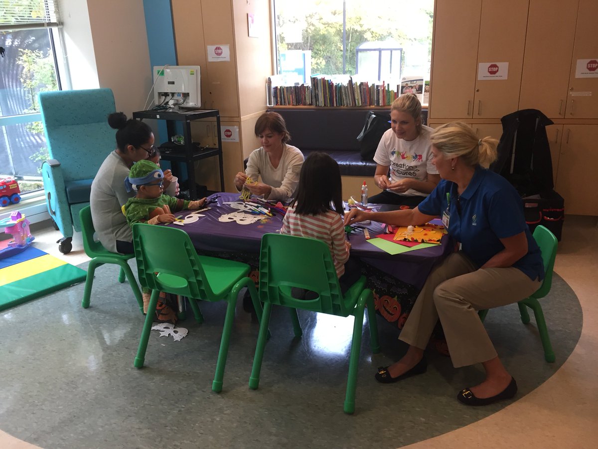 Boo! Some scary creatures were created this week by the kids during Art Hour at <a href="/OHSUDoernbecher/">OHSU Doernbecher Children's Hospital</a> . Thank you to our volunteers.