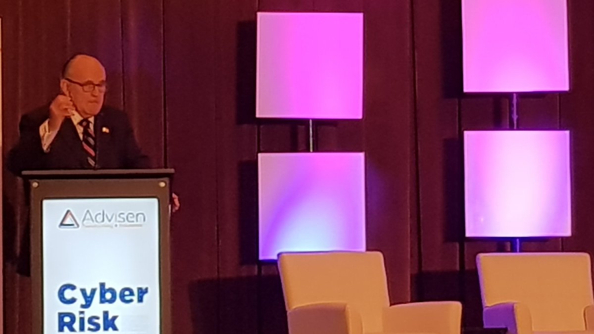 Cyberwrite_Inc's tweet image. Rudy Giuliani - &quot;Right now companies can&apos;t measure cyber risk... there are just too many standards.&quot; #cyberNYC
