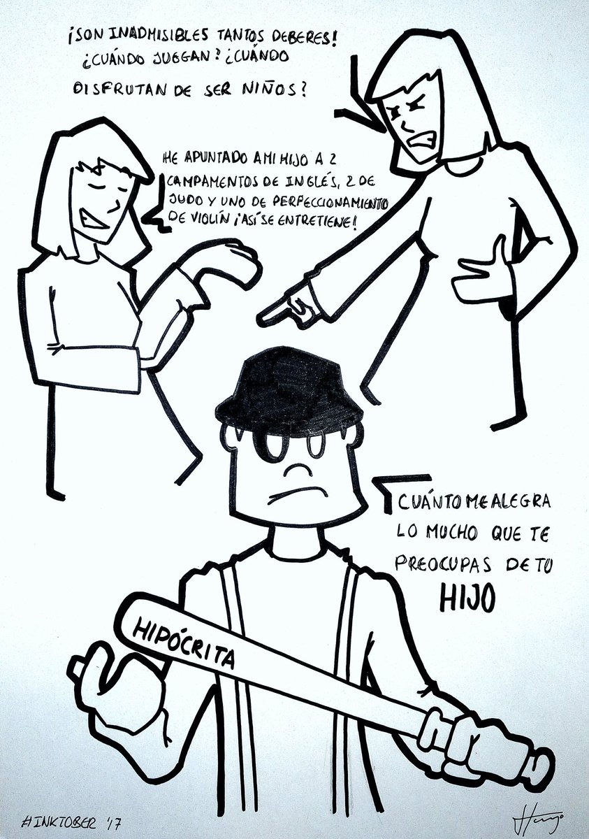 Hormigho's tweet photo. Otros pocos #inktober2017 https://t.co/N198cdg8In
