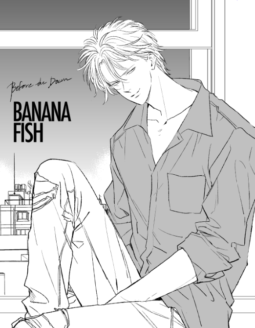 そしてわたしもBANANA FISHアニメ化記念に…!3・4枚目は読んだ時の興奮のままに描いたものでして、ちょっと昔の絵ですがせっかくなのでくっつけてみました。アニメ化が発表されてからずっとドキドキがとまりません…(二次創作/BANANA FISH)