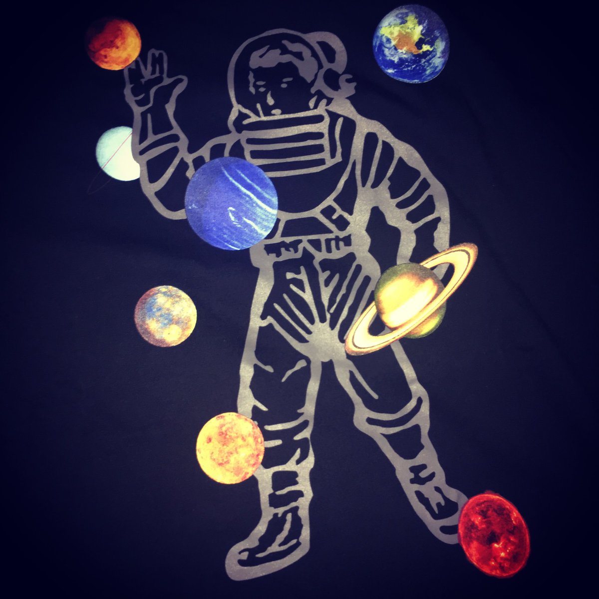 Jugrnaut and BBC for the first birthday gift this year!!! #BillionaireBoysClub #space #jugrnaut