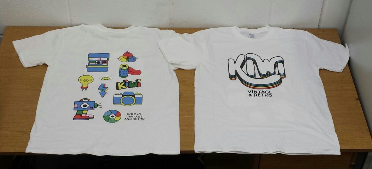 Wizard_Printers's tweet photo. Some super colour full printed t-shirts for @KiwiVintageShop 

#retro #tshirt #wizardprinters #gloucester #local 
Contact us ☎01452 238017 https://t.co/OSHdRSxF91