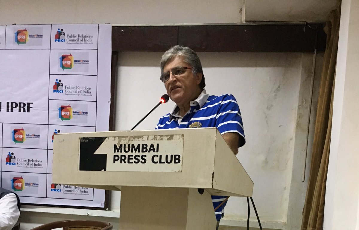 iprf's tweet image. Write a #pressrelease like a journalist writes a story @Gurbir Singh Veteran Journalist and former Editor @BusinessWorld #PRAct @iprf