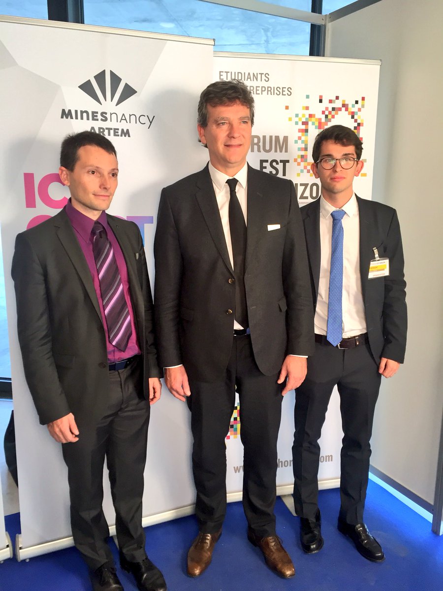 MinesNancy's tweet photo. @MinesNancy et @ForumEstHorizon accueillent @montebourg invité d'honneur de la 34e édition du #ForumEstHorizon https://t.co/yrM2Yaa8wa