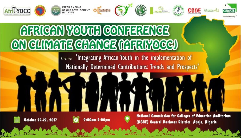 JVE_Int's tweet photo. 25 au 27 Octobre, +de 100 jeunes se réunissent à Abuja  pour la Conférence des Jeunes Africains sur les #CC. Contribution des jeunes #CPDN https://t.co/5A2qP6v5v6