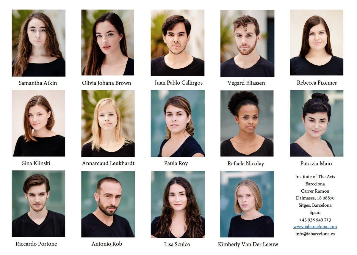 iabacting's tweet photo. 3rd year BA Acting students 2017~2018 ✨
#BAacting #theatrelife #actors #almostgraduates #IAB https://t.co/svwoIsM48Q