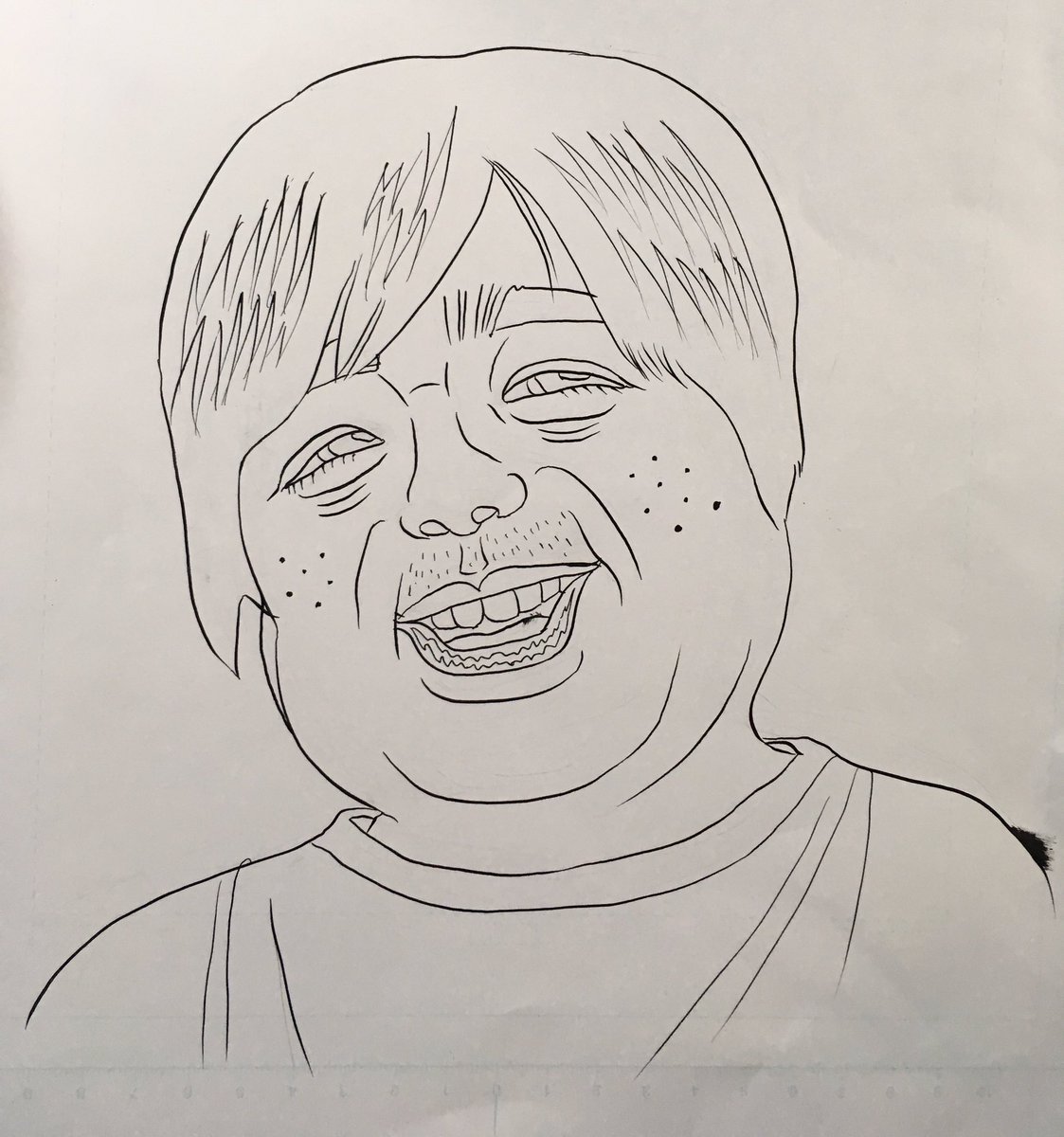 これはヤングチャンピオンの担当さんの顔 