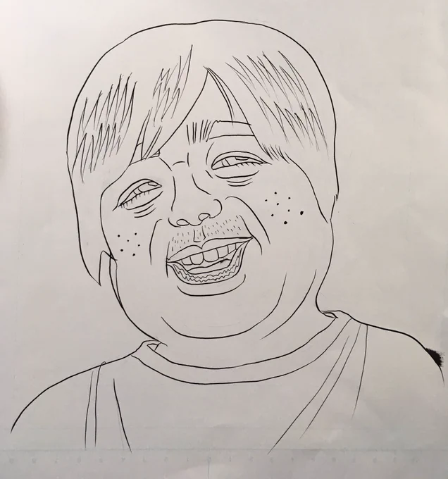 これはヤングチャンピオンの担当さんの顔 