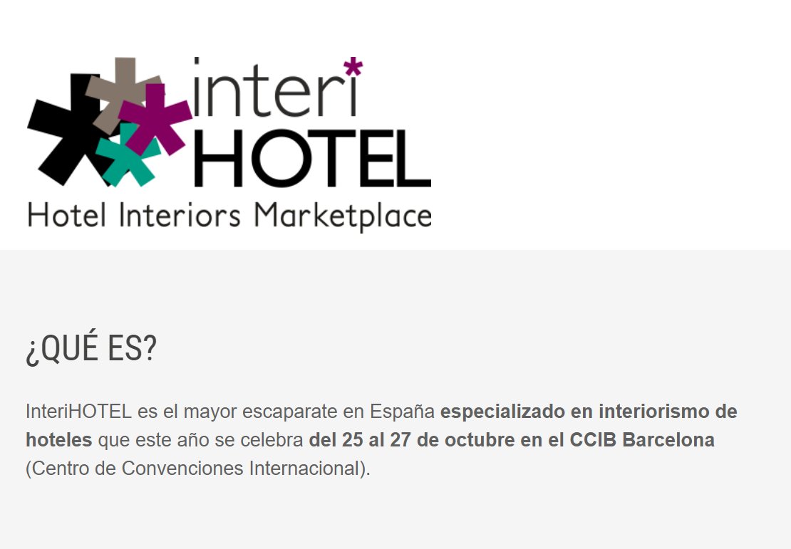 kits_interior's tweet photo. Aquesta setmana, part de l'equip creatiu de Kit's asistirà a "interiHOTEL"!!! https://t.co/rvj7cwtZ3j https://t.co/GMwJI29Cm6