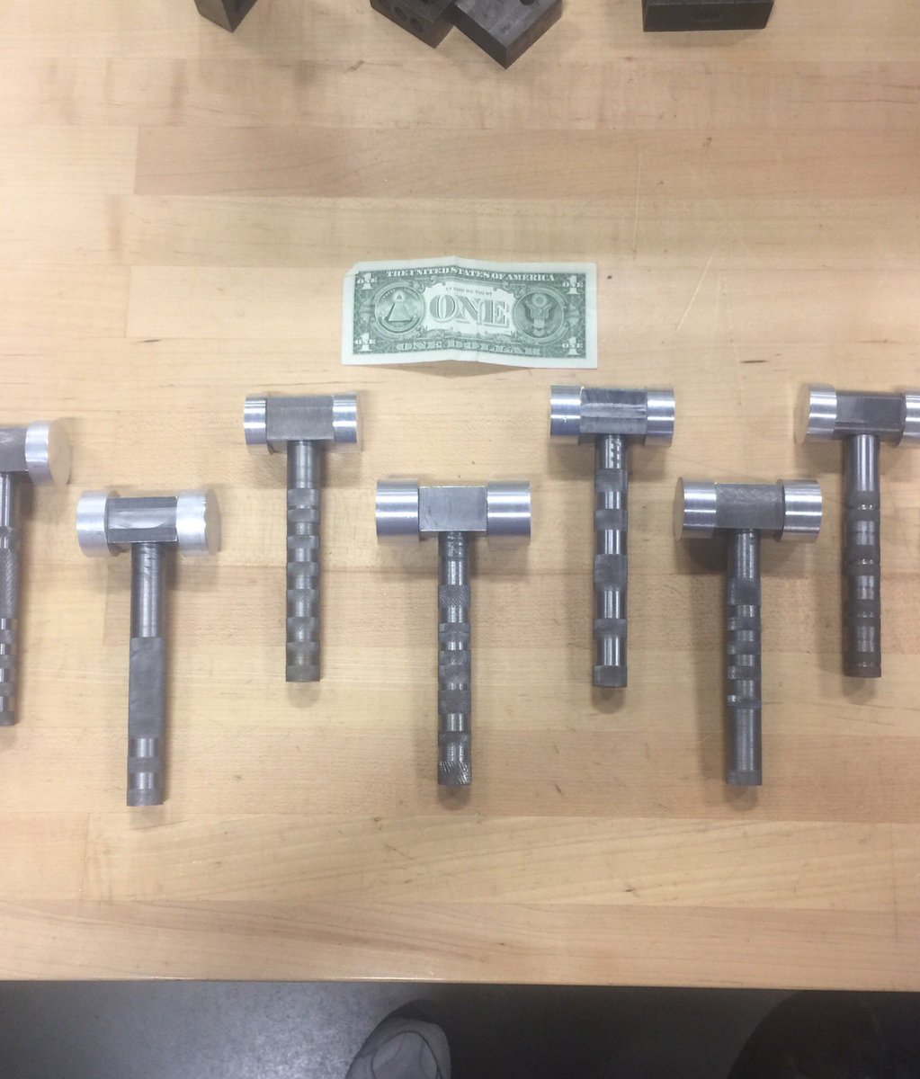 CNC_Kaser's tweet photo. Nice job machining AM @PlymouthHSpcsc on finishing their 1st project @ITAMCO_ IMESSC #skillsgap https://t.co/8faCEHMtcJ