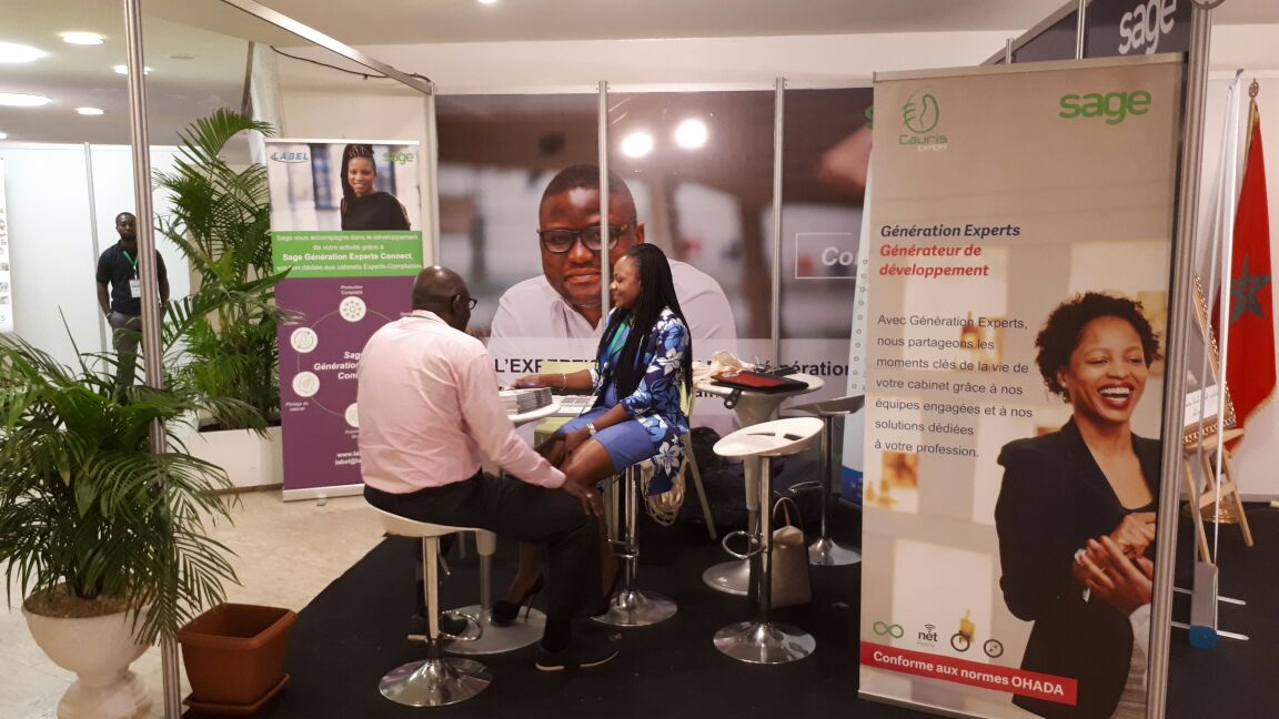 SageNorthAfrica's tweet photo. Nous prenons part aujourd'hui au #CongresEC de l'#UEMOA organisé à Abidjan @OEC_CI https://t.co/FOu2l05i2J