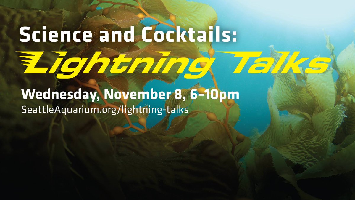 StuMunsch's tweet image. Lightning talks @SeattleAquarium. I'll discuss @WaterfrontSEA &amp;amp; @UW_CoEnv fixing downtown Seattle's salmon nursery seattleaquarium.org/lightning-talks