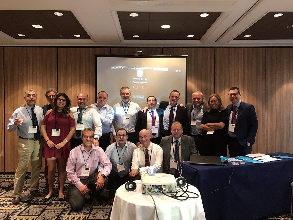CarlosLopezCa's tweet photo. CiberWar2017!!!!
Equipazo. Un placer!! #CiberVLC @ISACAValencia @juaparal @alecaracil @ISACANews https://t.co/Trs4cZ617h