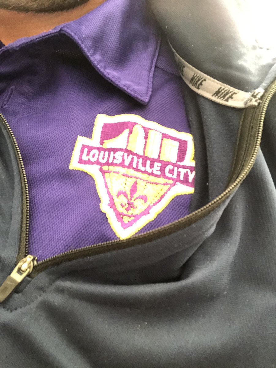 leeweyland's tweet photo. Sporting the colors @loucityfc. As a constituent I hope I can count on your yes vote tonight @CWAngelaLeet #BuildOurStadium #FortheCity https://t.co/qonlCRV97v