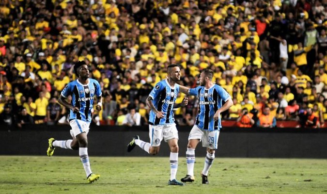 #Noticias Gremio golea 0-3 a Barcelona y queda a un paso de la Final de la Copa Libertadores