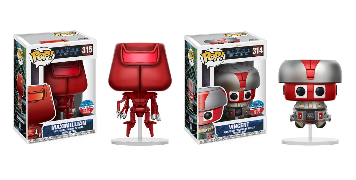 RT &amp; follow <a href="/OriginalFunko/">Funko</a> for your chance to WIN two #NYCC Exclusives: Maximillian &amp; Vincent from 'The Black Hole!'