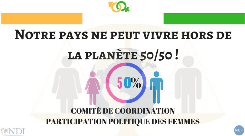 CIV_PARITE's tweet photo. Notre pays ne peut vivre hors de la planète 50/50! https://t.co/0JoAGXadOZ