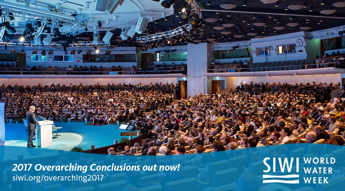 siwi_water's tweet photo. Explore the 2017 #WWWeek Overarching Conclusions now! Discover the outcomes in a digital and interactive format here https://t.co/jCDSQXLMhN https://t.co/VX3WR5TBdt