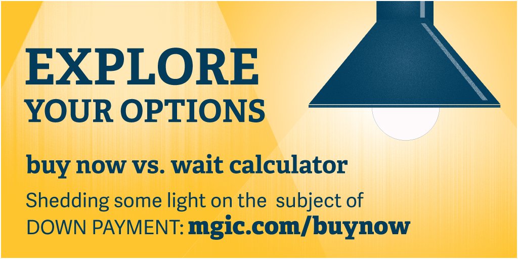 MGIC's tweet photo. Shedding more light on the subject of #DownPayment. See if now is the right time to buy a #home. (https://t.co/FGRxdT8zM0) https://t.co/dSd5taClbA