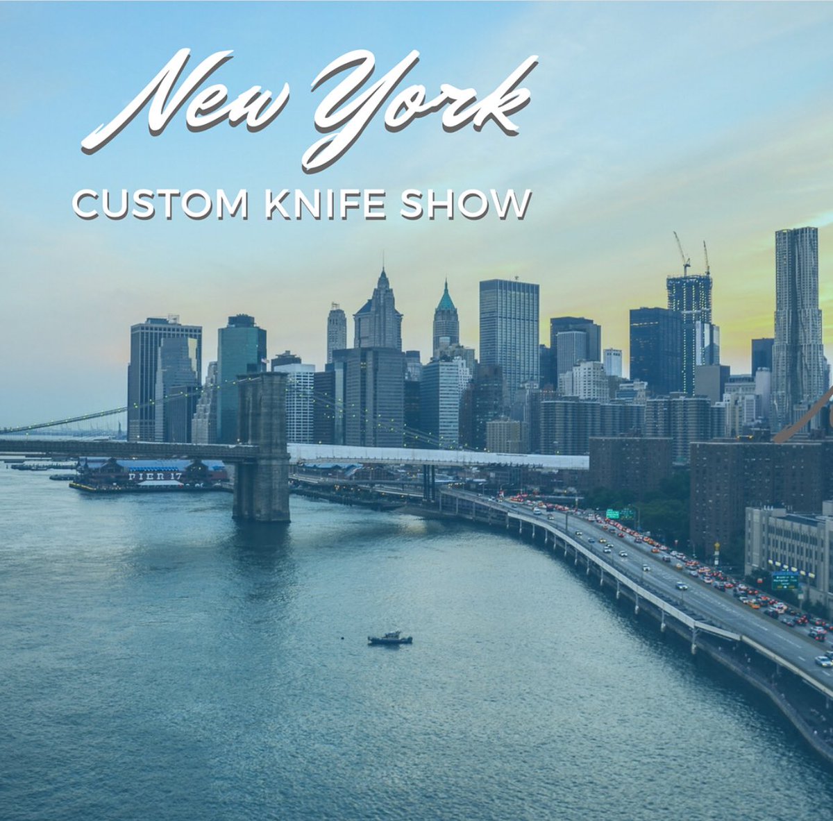 Who’s going to be there? The 40th annual New York Custom Knife Show November 10th &amp; 11th at the Westin Jersey City Newport!