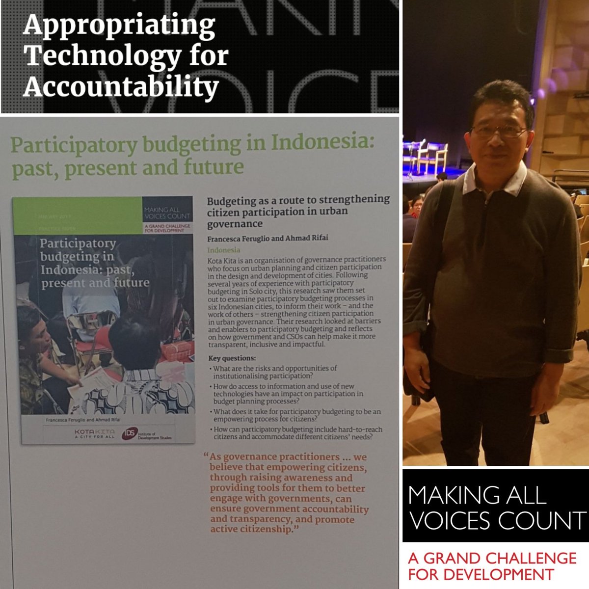 Regent <a href="/KangYotoBjn/">Kang Yoto</a> addressed lack of trust by using technology &amp; physical outreach to engage w/ people : key to an open &amp; transparant govt