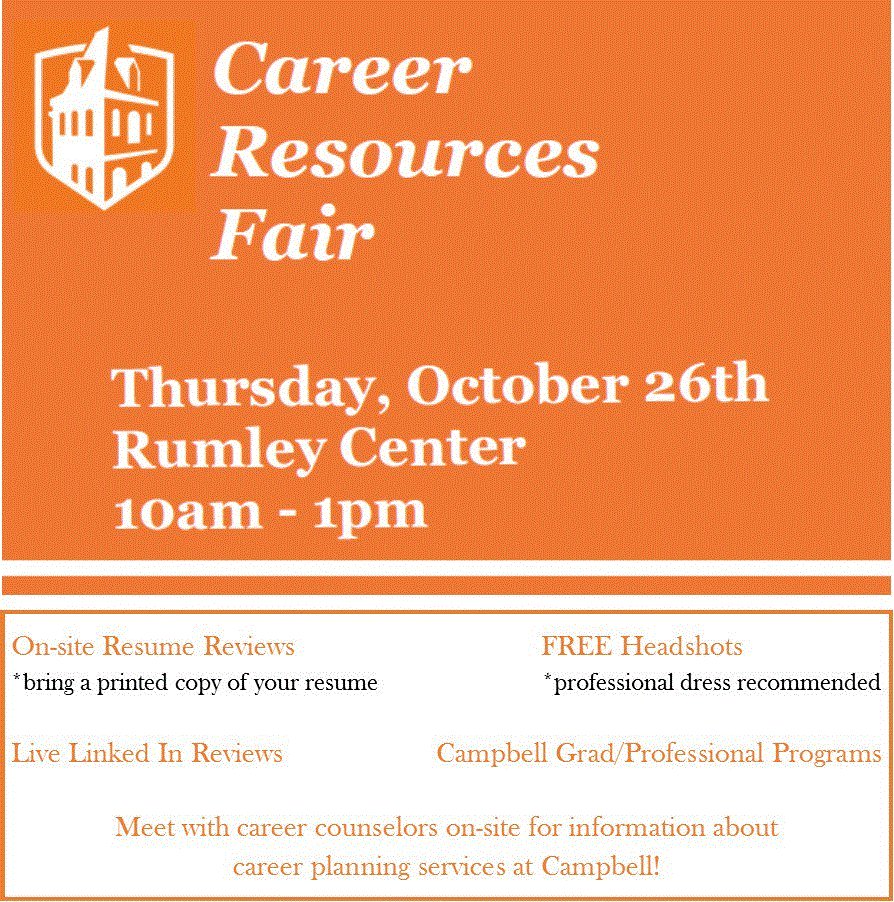 See you today in Rumley: 10am-1pm. FREE headshots, resume &amp; Linked In reviews, CU grad programs, career counselors on site.