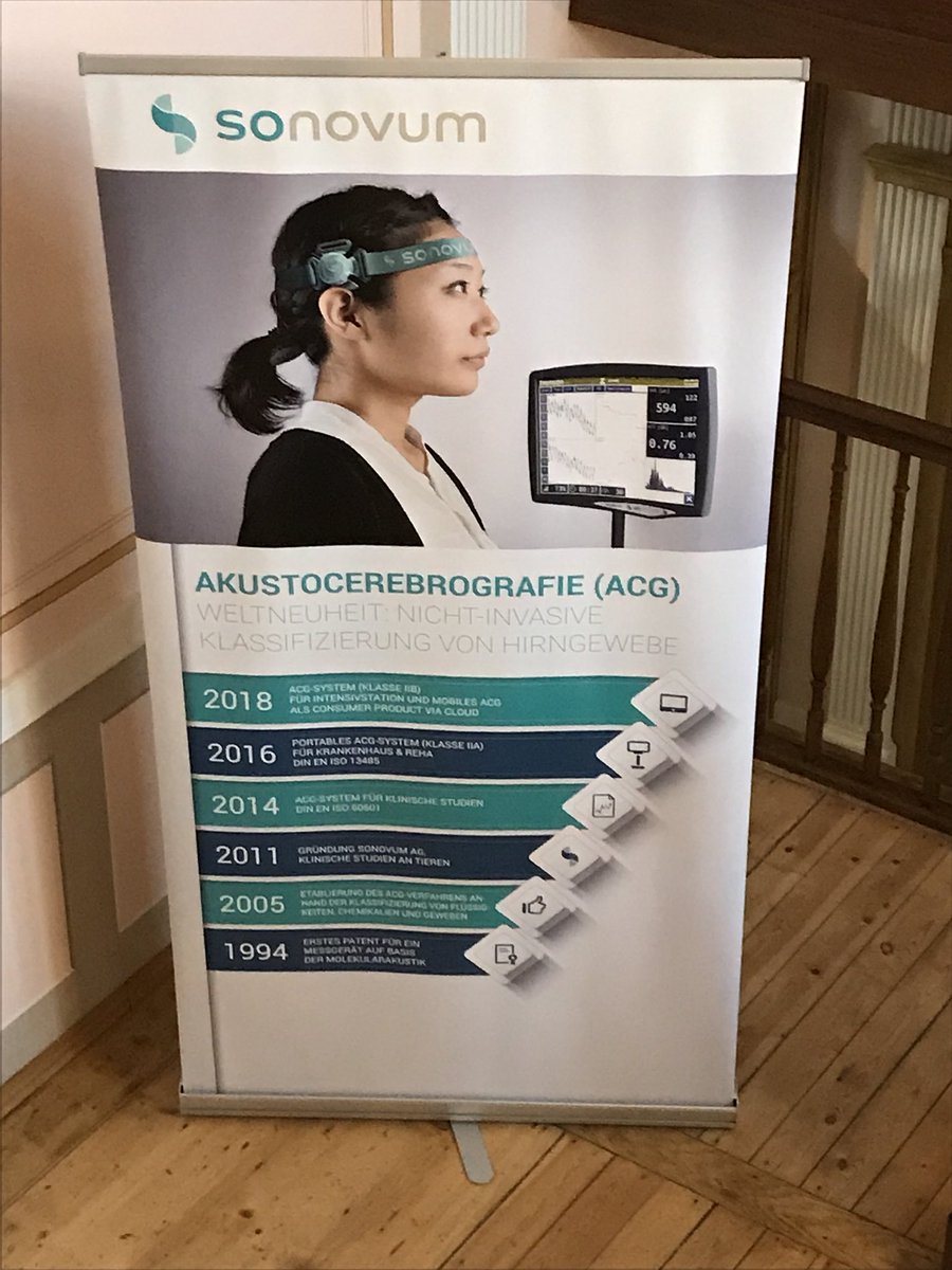 Die Sonovum AG feiert die CE-Zertifizierung 2a als Medizinprodukt