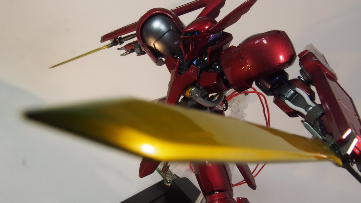 Nox グリムゲルデ完成しました 電飾 鏡面仕上げにトライしてみました G Tekketsu ガンプラ ガンプラの画像を貼るとrtされると聞いて