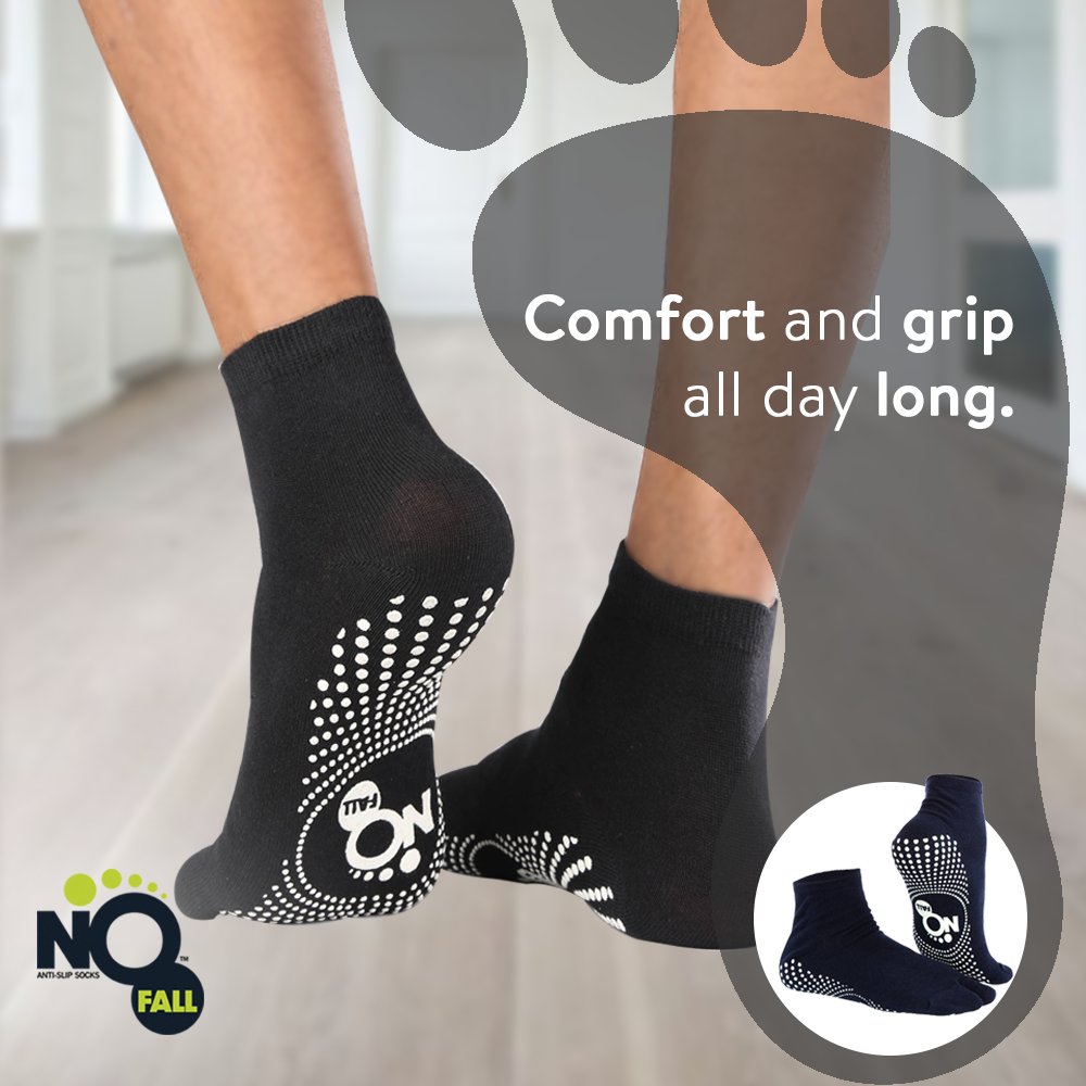 NoFallSocks's tweet photo. NoFall is the perfect #socks choice for all. Buy a pair here - https://t.co/WBrD2qjD0m
#antislip #antiskid #giftofgrip #grip #socksforall https://t.co/EfKPA6N71I