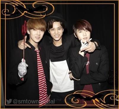 SUHO ft KAI SEHUN SM Halloween Party 2012 #EXO