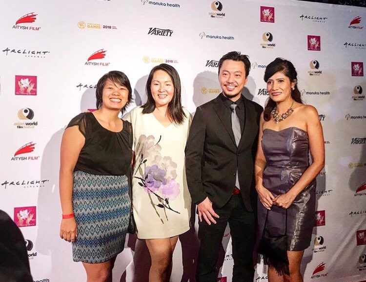 nancywyuen's tweet photo. Opening night of @asianworldff. Honored to join the film jury &amp; watch a fantastic slate of Asian films (most are Oscar submissions). https://t.co/hNLDMrNu02