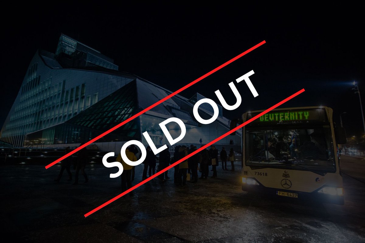 devternity's tweet photo. We are excited to announce that the conference Main Day is sold out! There are still some workshop seats left – grab yours! https://t.co/NwwdbqJ71q