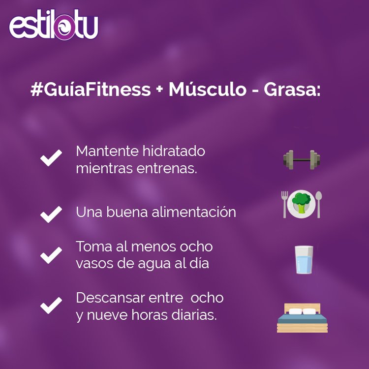 Estilonft's tweet photo. ¡Excelente #Tips al #EstiloTu para el aumento muscular. ¡Inténtalo y cuéntanos tus resultados! https://t.co/qBxzUtOX2n