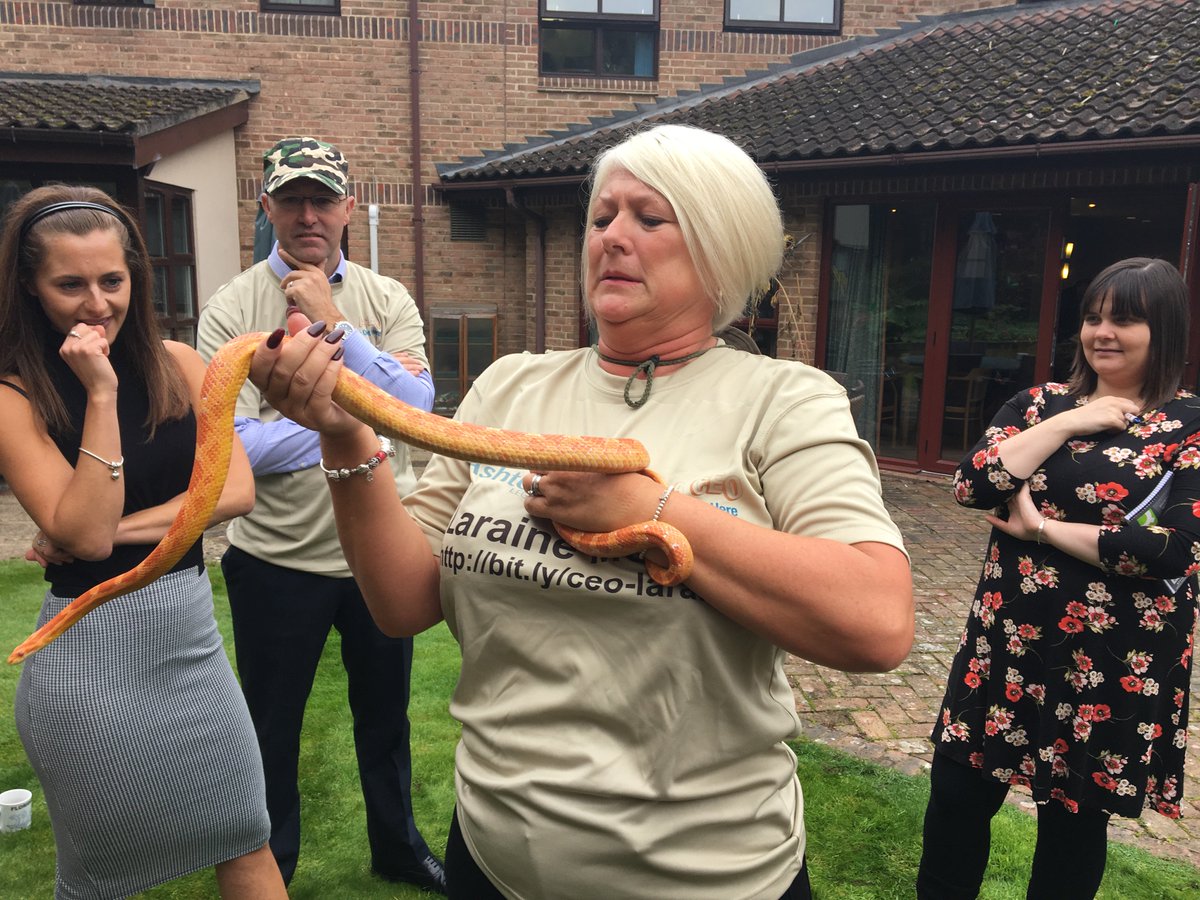 WestSuffolk's tweet photo. Good luck to @LaraineMoody who is taking part in #IMACEO @stnichhospice. Will she become Queen of the Jungle? Donate https://t.co/Jjaoplwzrs https://t.co/9lg75BaczY