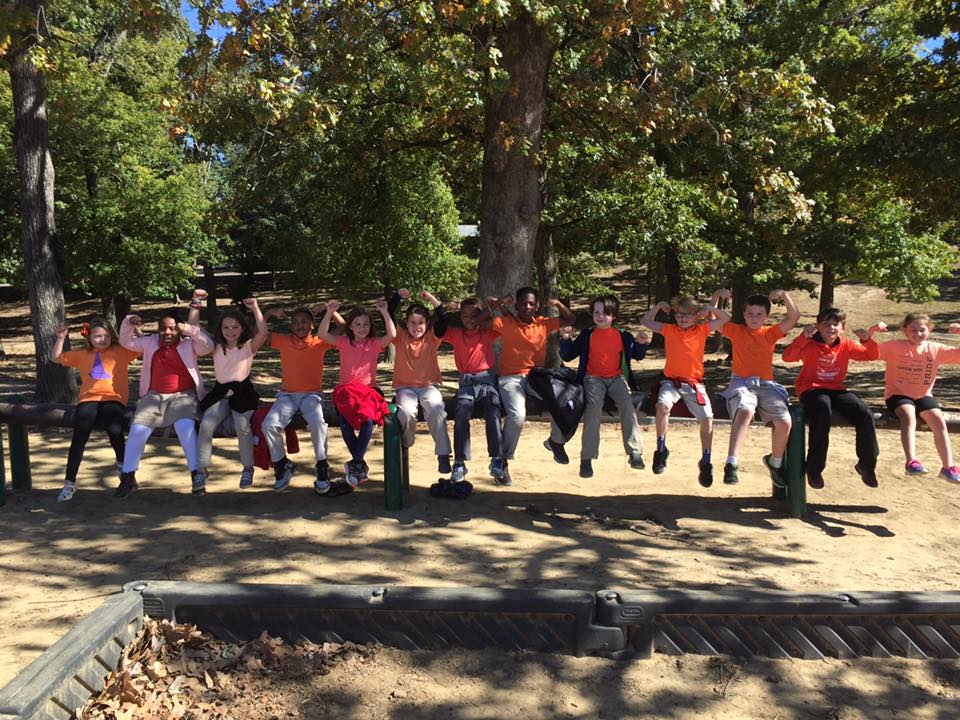 RichlandSCS's tweet photo. Our students wore orange yesterday to raise awareness about the dangers of bullying. #BullyingPreventionMonth @SCSK12Unified https://t.co/lhjrENJhSw