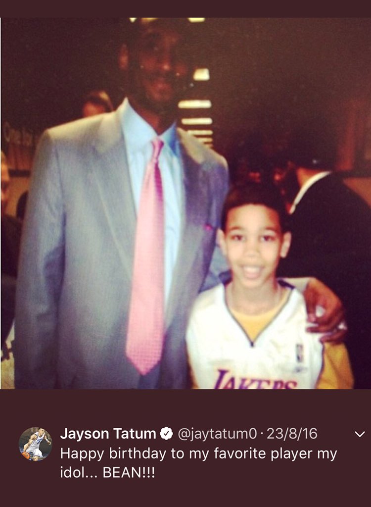 Jayson Tatum has always had Larry Hughes' support in his journey to the NBA