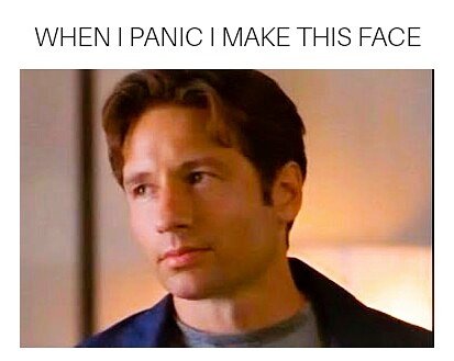 AgentMulder_RP's tweet photo. You've never seen me panic before.. 👽
@thexfiles #FoxMulder #meme #panicface #agentmulder #FBI https://t.co/aoeri0QPhX