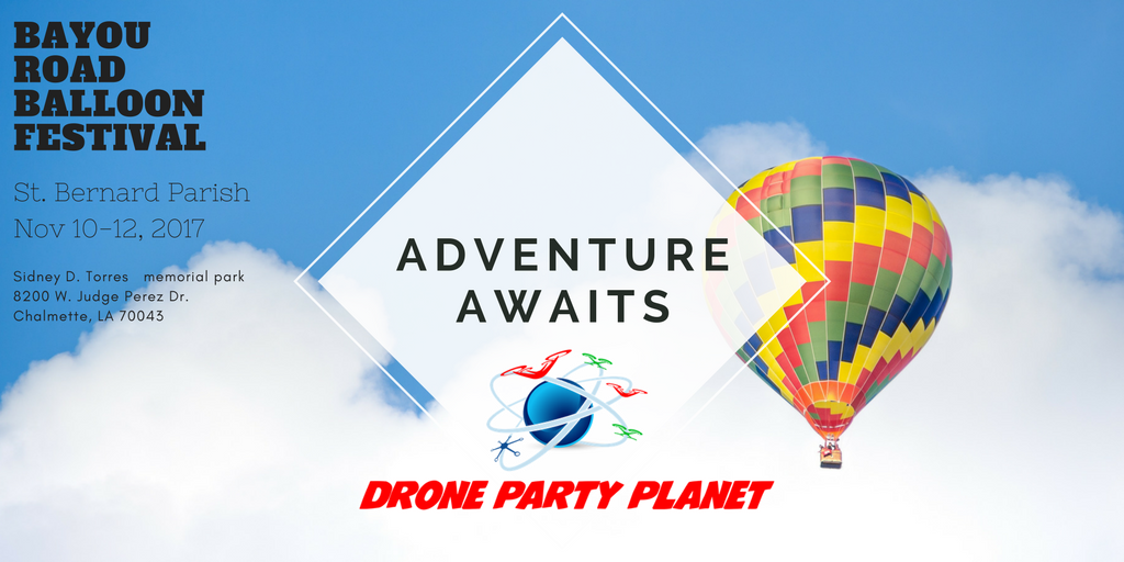 drone_party's tweet photo. We will be at the Bayou Road Balloon Festival. Test your piloting skills by flying through a variety of obstacles using #drones, win prizes. https://t.co/5kVwHAe7mE