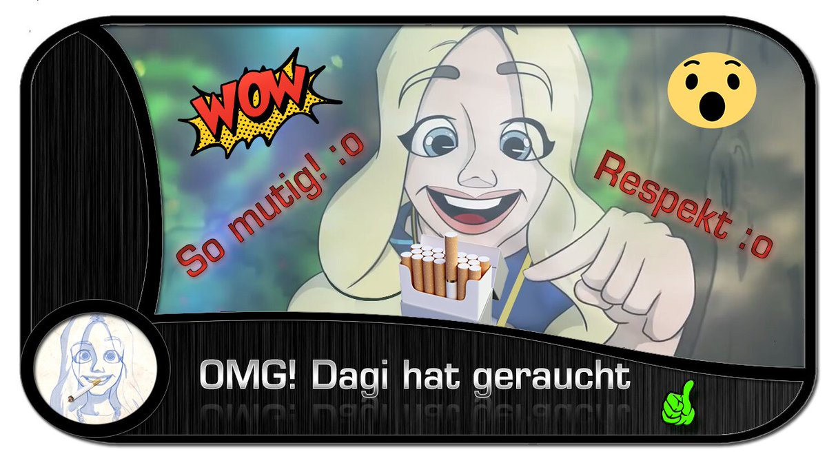 DerDauminator's tweet photo. Schon gesehen? [https://t.co/r6W8kgYVz4] 

#DagiBee #bienchen #bee #DagiRaucht #RauchendeBiene #RaucherinDagi #DerDauminator #Youtube #Video https://t.co/ibODd3TLRR