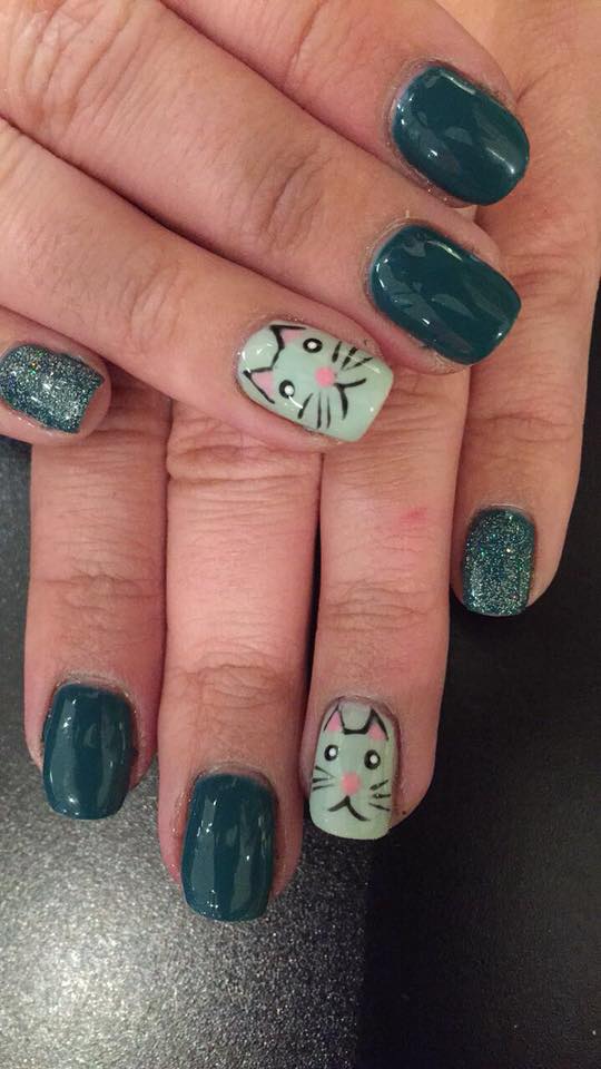 InfinitySalonOH's tweet photo. #theinfinitysalon #shellacnails #gelnails #nails #partyready #cats #halloweennails #athensohio #prettykitties #purfectnails #checkmeowt https://t.co/K4F1oXXV6H