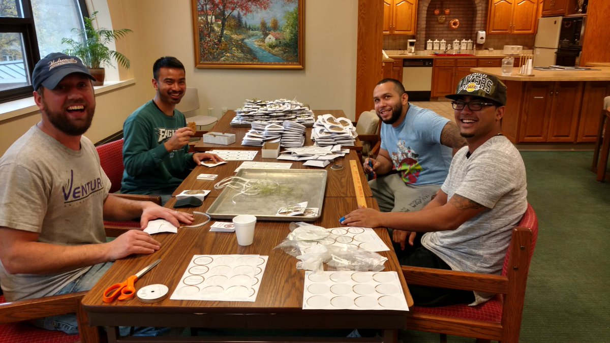 Hudsonville_IC's tweet image. While our facility was closed for the day, we headed to @MyHouseMinistry &amp;amp; @hollandrescue to volunteer! #RandomActsofIceCream