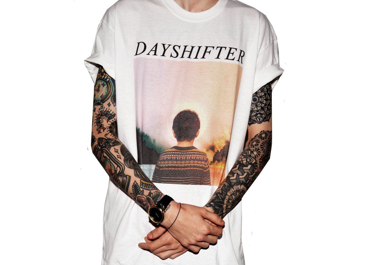 pinsandknuckles's tweet photo. #TBT - @dayshifteruk direct to garment full colour t-shirts. #Dayshifter #DTG https://t.co/aK9hTogVvN
