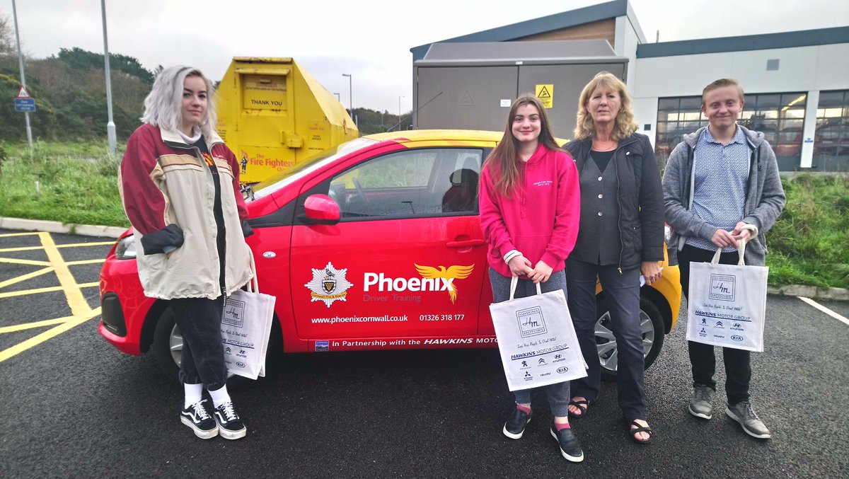 CornwallPhoenix's tweet photo. Yesterday's #PreDriver training students learned valuable #RoadSkills & gained some goodies on the way! Course info @ https://t.co/Typ4aoXIAq 🚗🛍️✏️ https://t.co/gQP0mKS9HZ
