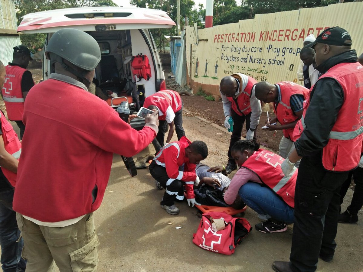 Thanking staff &amp; volunteers of <a href="/KenyaRedCross/">Kenya Red Cross</a> for the stellar job done today countrywide during the repeat Presidential Election. Very proud of them for going beyond the call of duty to respond to the needs of Kenyans. 
Let's keep doing what Kenyans expect of us.