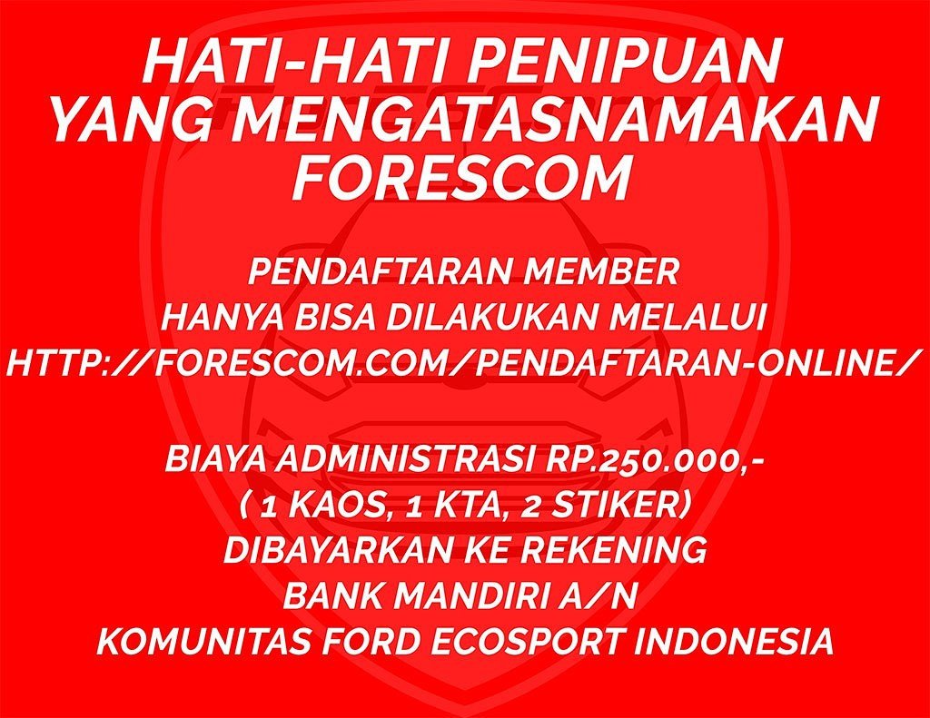 ForescomInfo's tweet photo. Hati2 penipuan yg mengatasnamakan ForESCom. https://t.co/xYNBAFXrd4