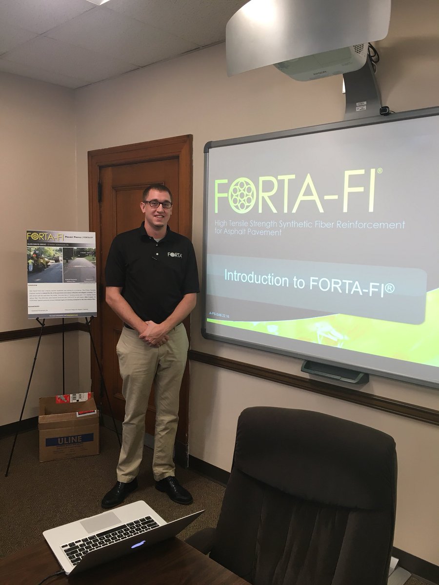 FORTA_FI's tweet photo. We are all set up for the APWA Lunch & Learn at the Pittsburgh Public Works Office downtown! #FORTAFI https://t.co/oFcfHUytjd