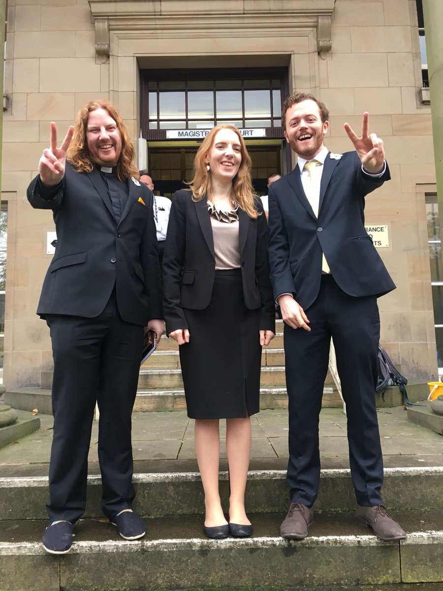 Amazing NOT GUILTY verdict for <a href="/SamWalton/">Sam Walton</a> &amp; @revdanwoodhouse who tried to disarm BAE warplane!  #StopArmingSaudi  docs.google.com/document/d/1jf…