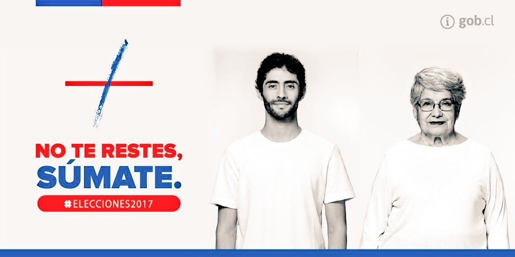 FOSIS_Maule's tweet photo. Participar en las #Elecciones2017 es la única manera de hacer valer tu opinión 🙋🏽 🙋🏽‍♂️¡No te restes, súmate! #ChileMejor https://t.co/09qvc1ztBD
