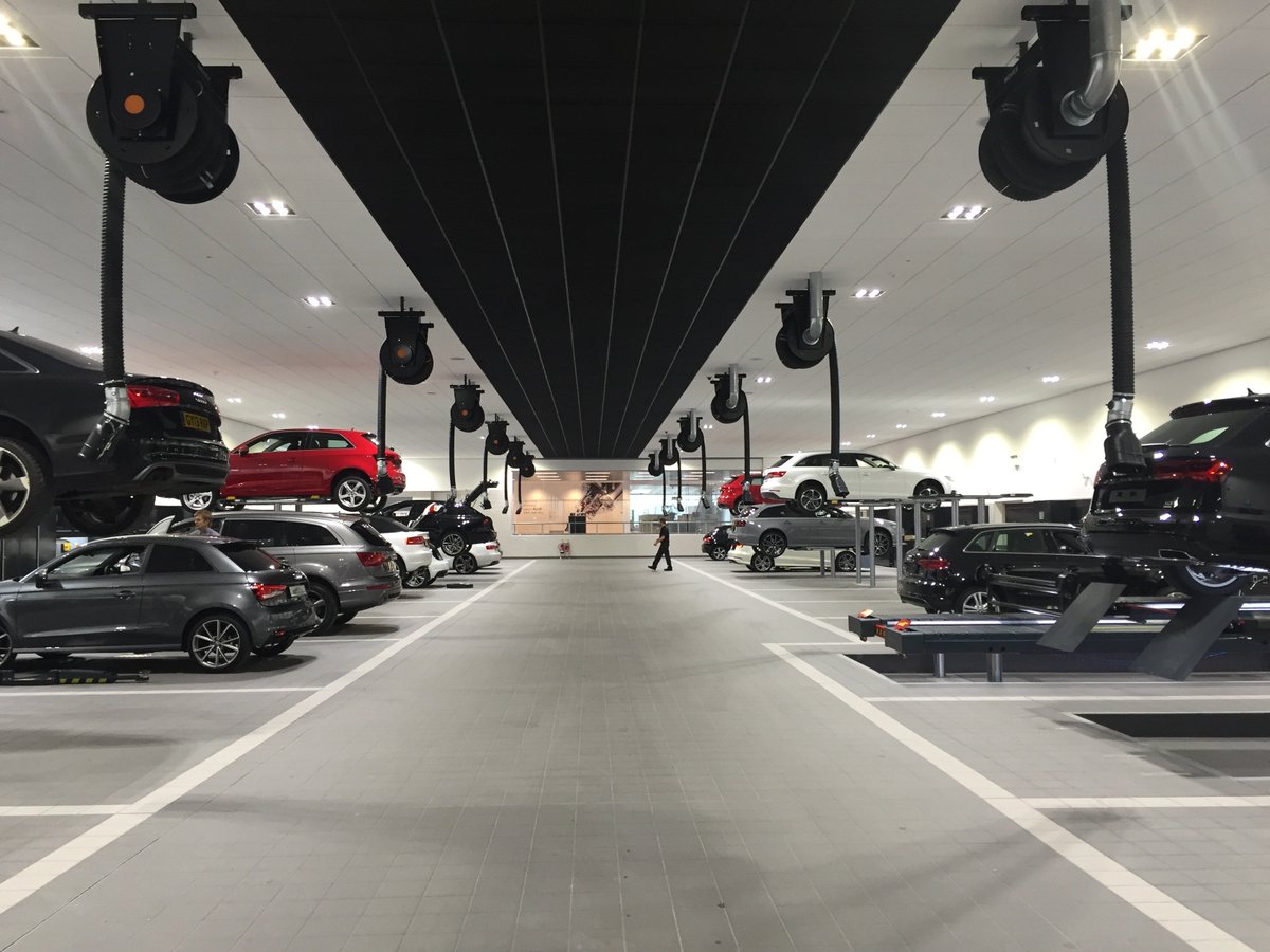 #ThrowbackThursday Poole Audi build