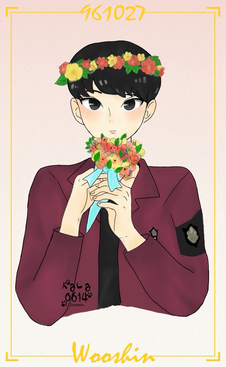 SanHwan's tweet photo. #HappyWooshinDay #우신아사랑해 #우리의_천사 #우신 #Our_Angel #Wooshin 😇 #생일축하해요 #HappyBirthday #꽃_소년 #flower_boy 💐 #Up10tion @UP10TION #업텐션 #FanArt #팬아트 🖼
오빠 넘넘 보고싶어요😢빨리 돌아오세요😭
좋은 하루가 되세요 우리 천사 오빠😄
허니텐들이 오빠 넘 사랑해요🙆💕 https://t.co/NpfgFCiGZx